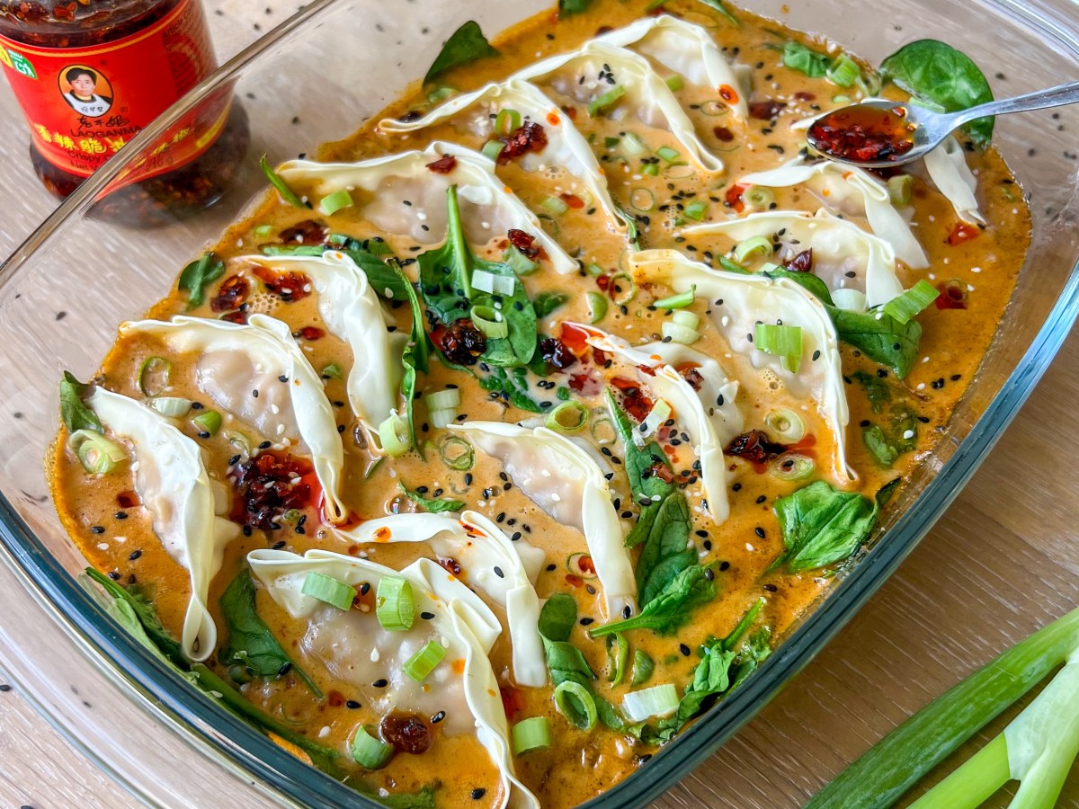 Gyoza ovenschotel