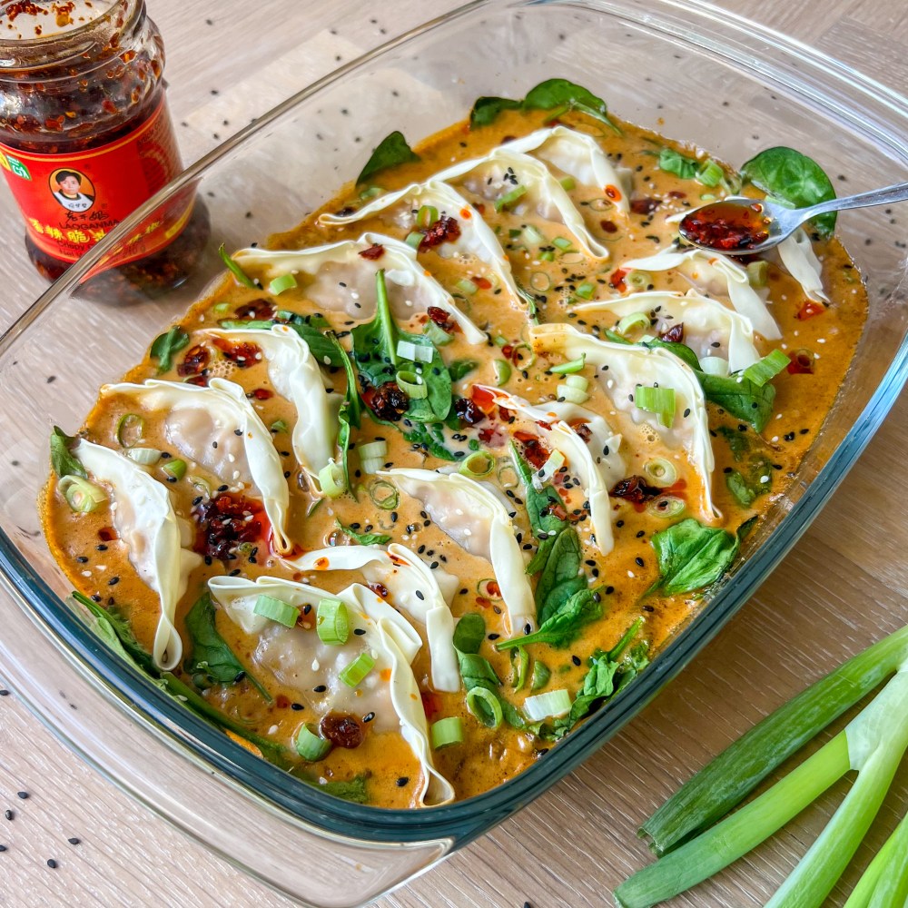 Gyoza ovenschotel