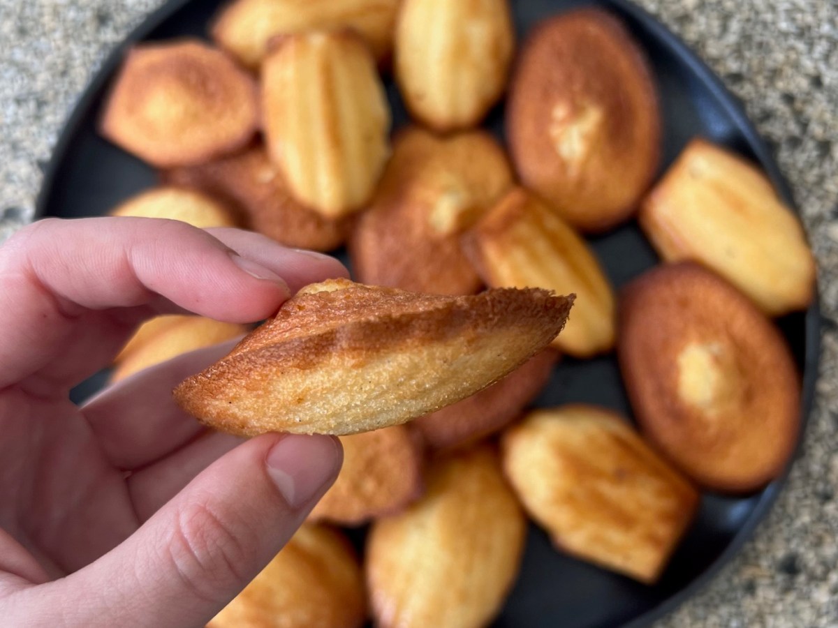 Vanille-citroen madeleines
