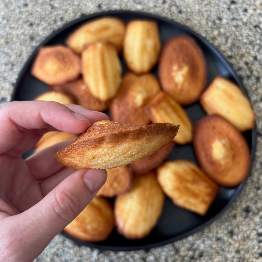 Vanille-citroen madeleines