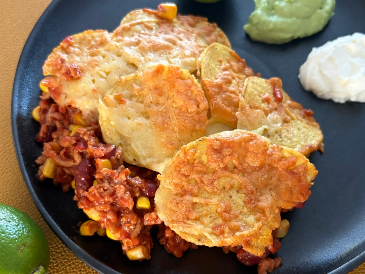 Tex-mex ovenschotel met (vega)gehakt